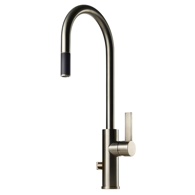 KÖKSBLANDARE ARM885 UTDRAGBAR DM-AVSTÄNGNING BRUSHED NICKEL | Beijerbygg Byggmaterial
